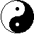 [ picture of black and white yin-yang ]